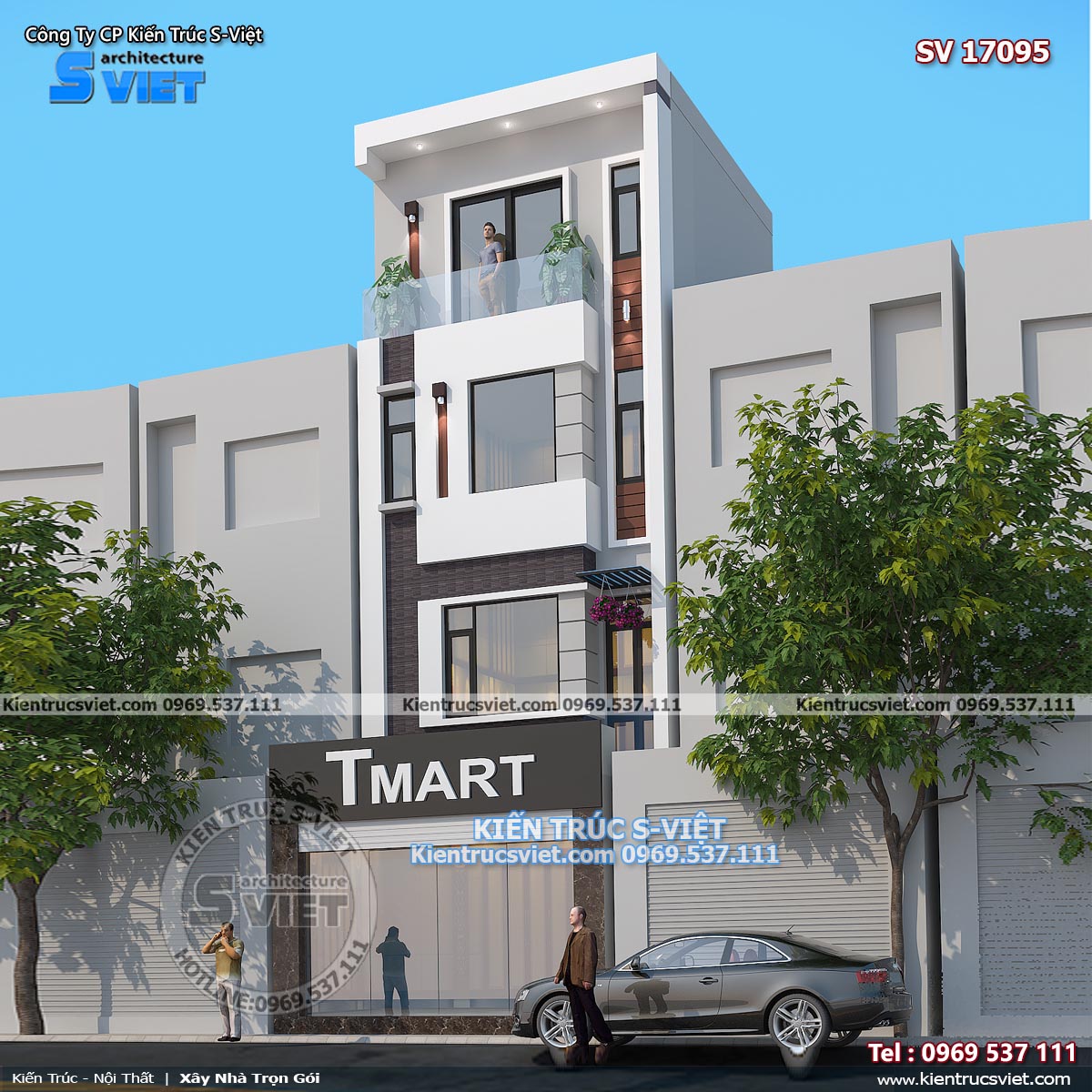 thiết kế nhà ống biệt thự đẹp hiện đại
