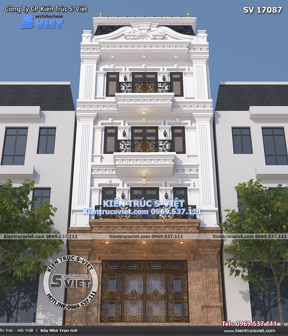 thiết kế nhà phố kinh doanh