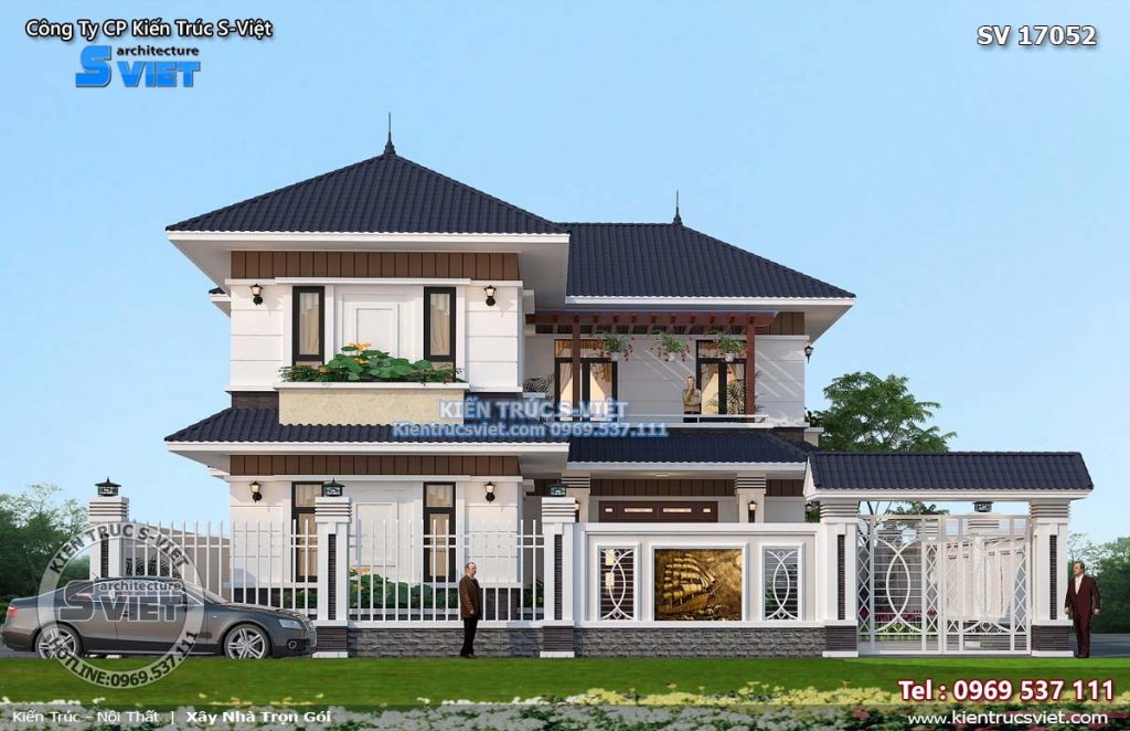 Hàng rào sắt có đủ mọi hoa văn trang trí