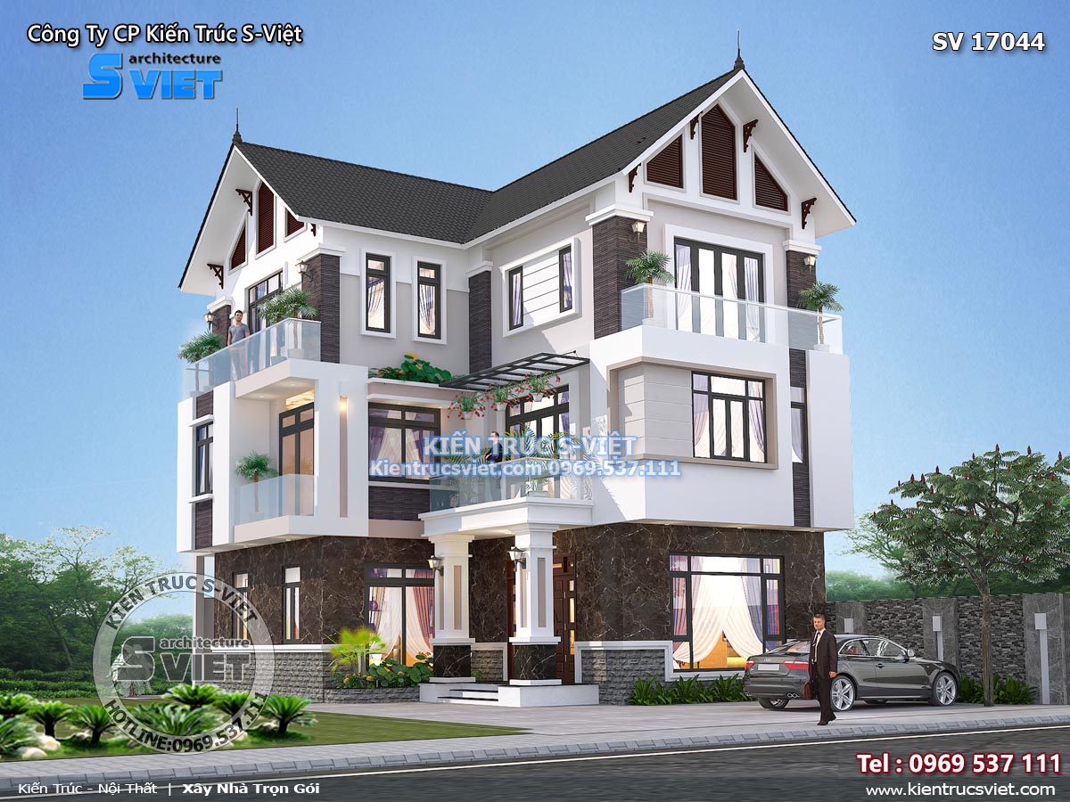 mẫu nhà vườn đẹp ở nông thôn