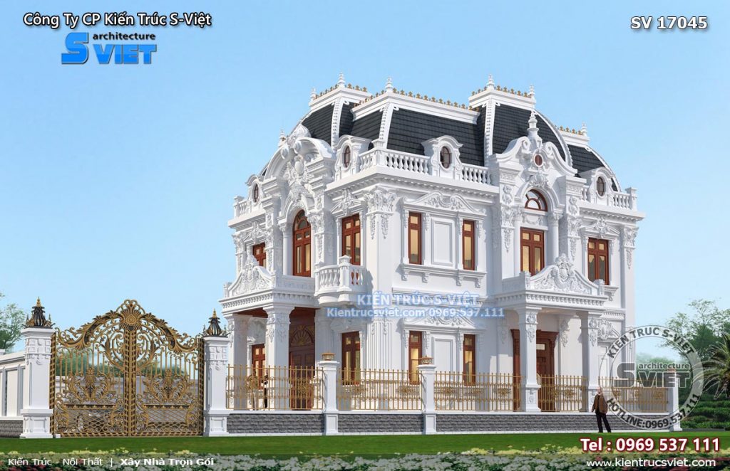 biệt thự lâu đài cổ điển