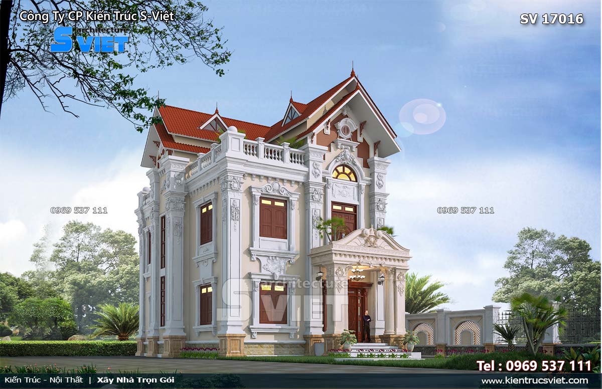 nhà biệt thự tân cổ điển