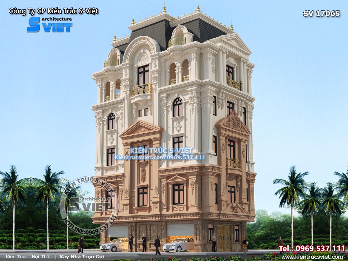 Mẫu thiết kế nhà rộng 7m dài 12m