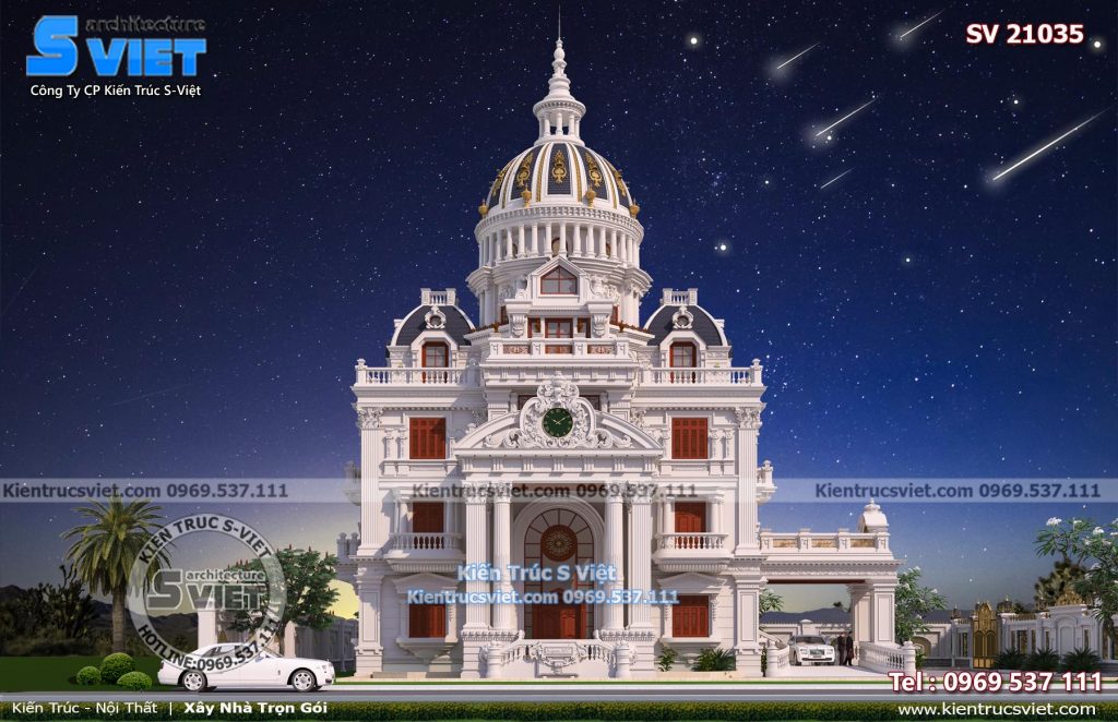 mẫu lâu đài tân cổ điển