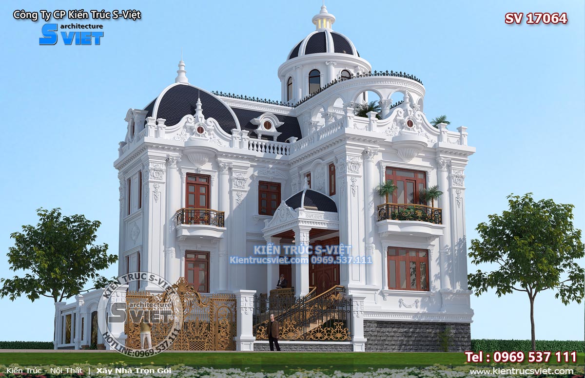 biệt thự tân cổ điển đẹp 