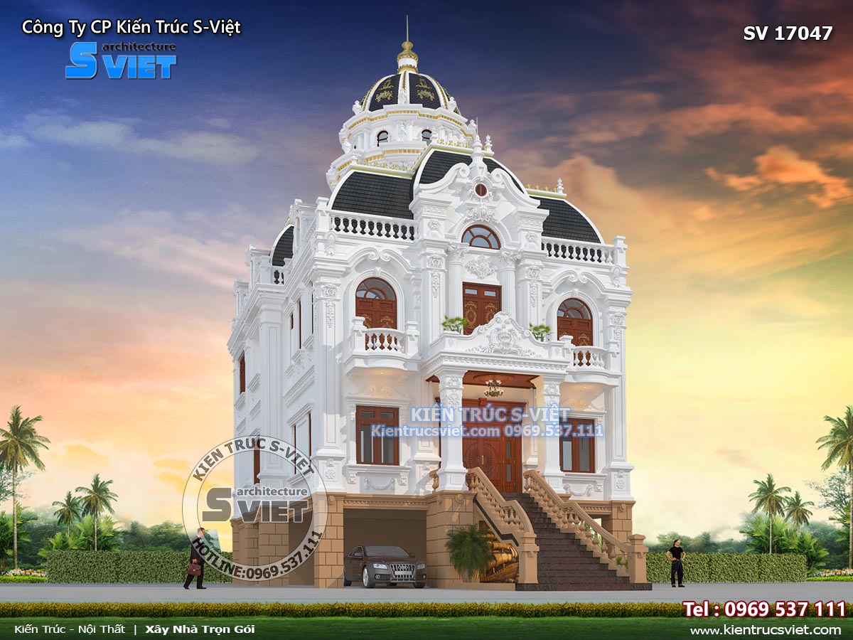 biệt thự lâu đài đẹp 